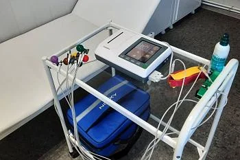 В подразделения Багратионовской больницы поступило пять электрокардиографов